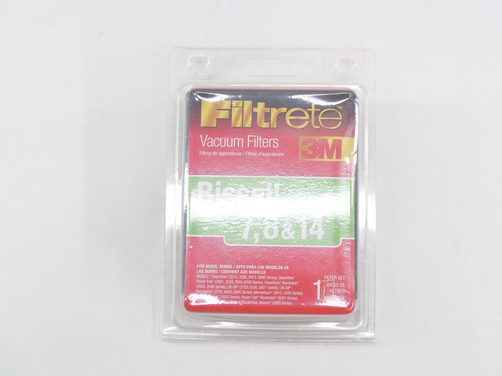 NEW 3M Filtrete Bissell 7,8,14 Single Allergen Vacuum Filter